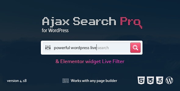 Ajax Search Pro Plugin