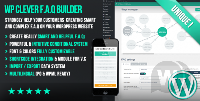 WP Clever FAQ Builder v1.42 NULLED - Smart support tool for Wordpress