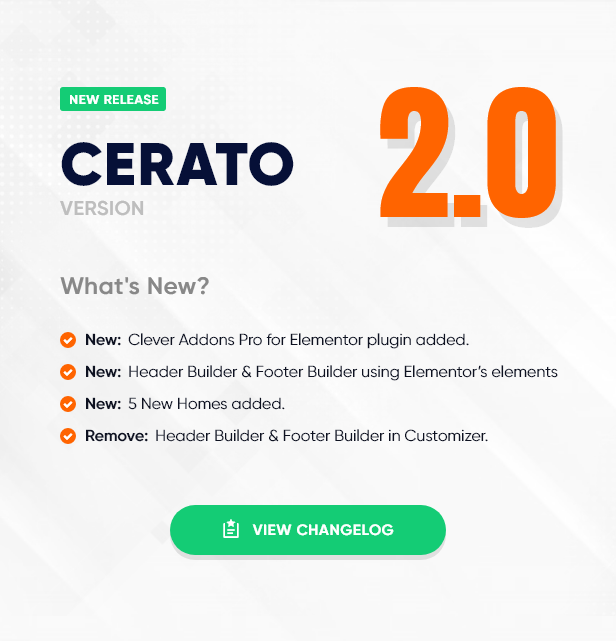Cerato Theme - Multipurpose Elementor WooCommerce