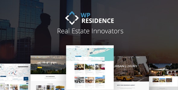 Residence Real Estate WordPress Theme - Real Estate WordPress