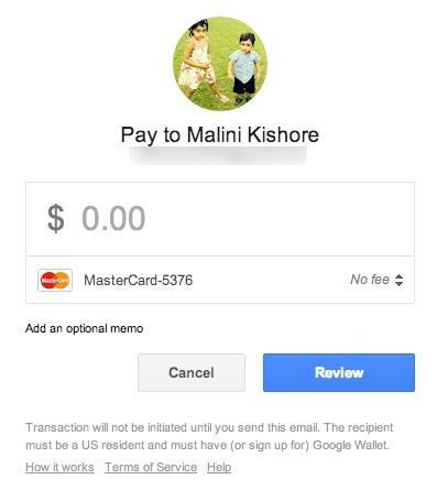 google wallet send money