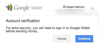 verify google wallet