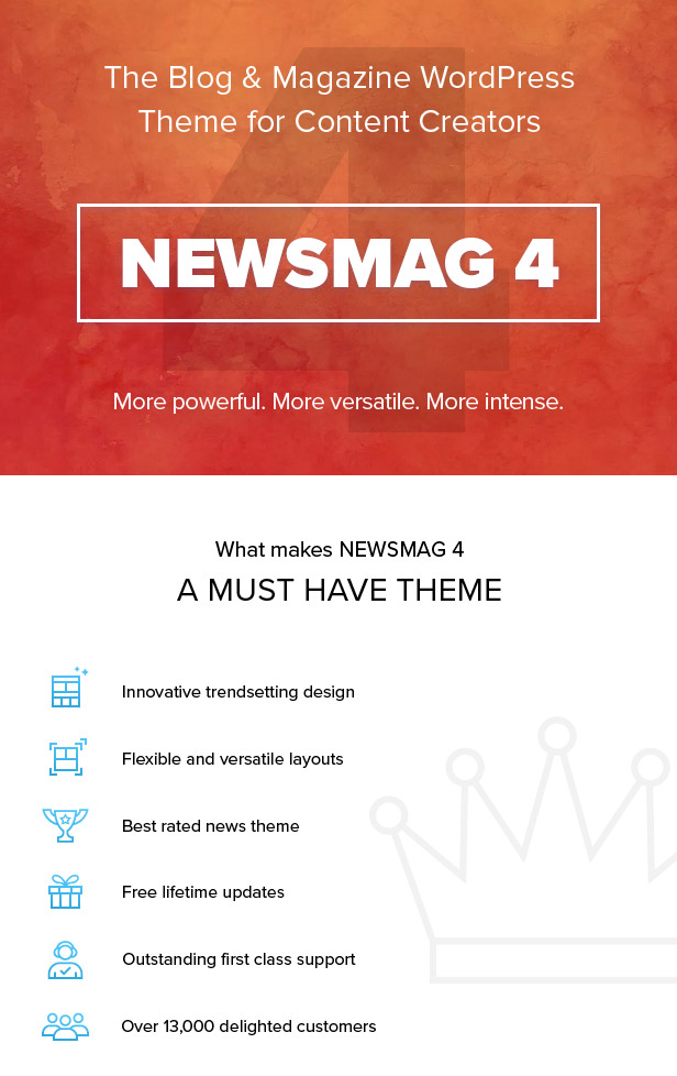 Newsmag Theme feature