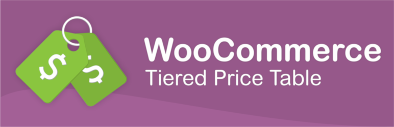 WooCommerce Tiered Price Table Premium Plugin