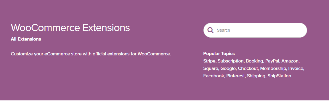 Woocommerce Extensions download
