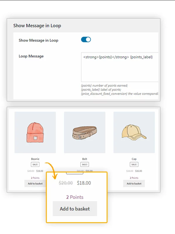 tính năng YITH WooCommerce Points and Rewards Premium Plugin