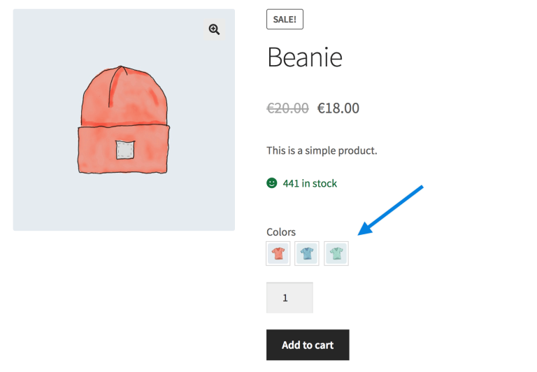 Image-based selections - WooCommerce Product Add-ons
