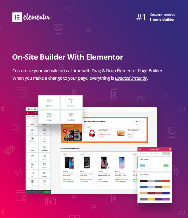 Besa Feature - Elementor Marketplace WooCommerce Theme 