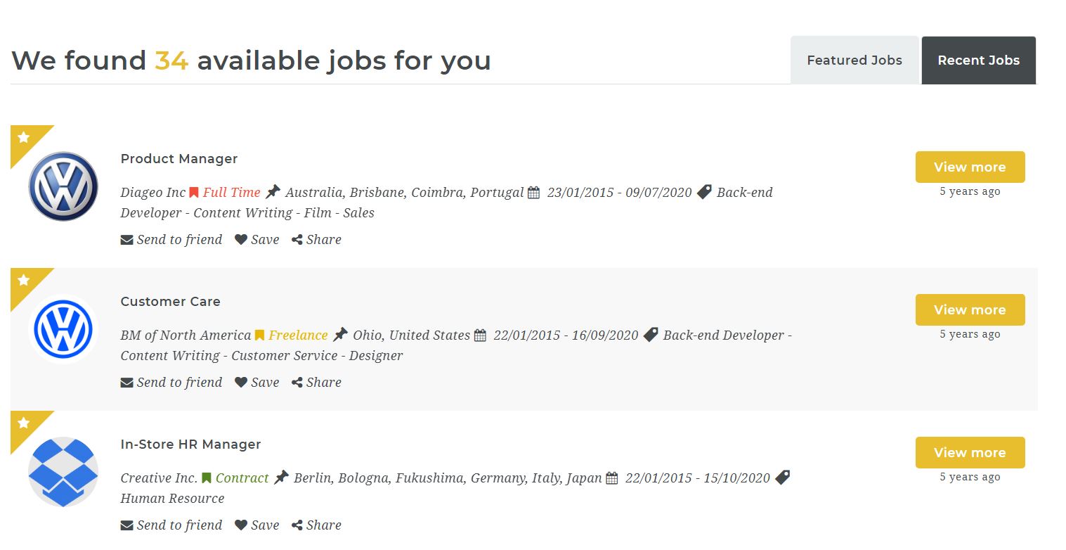 Jobmonster - Job Board WordPress Theme 
