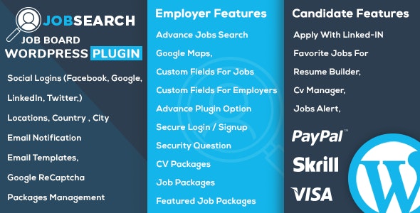 JobSearch Plugin