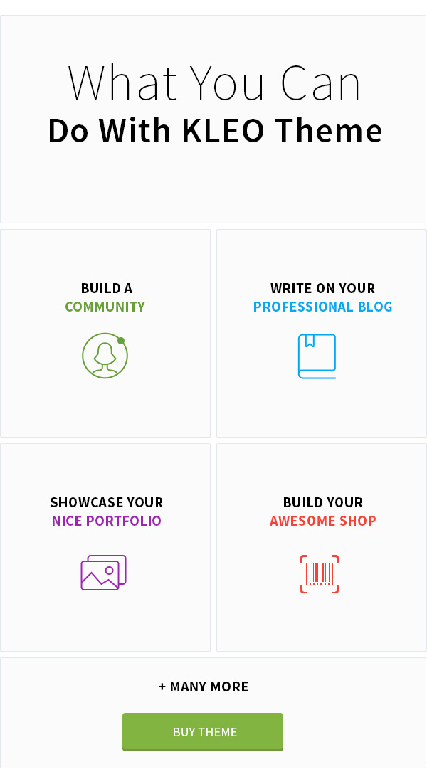 KLEO - BuddyPress is focused on the community, multi-purpose Theme - 7
