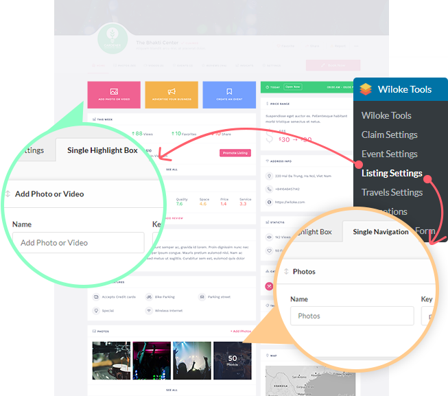 Customize single listing page your way 
