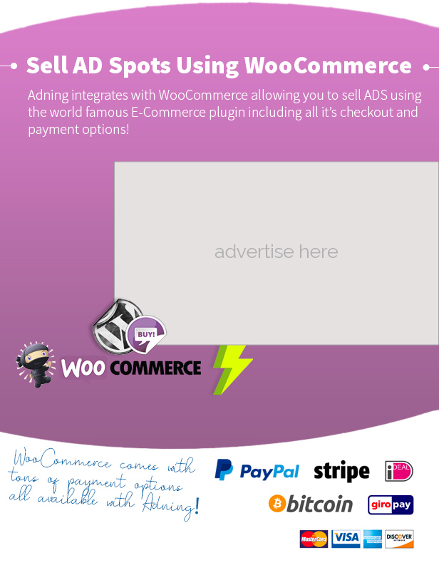Bán quảng cáo và các điểm quảng cáo với Woocommerce