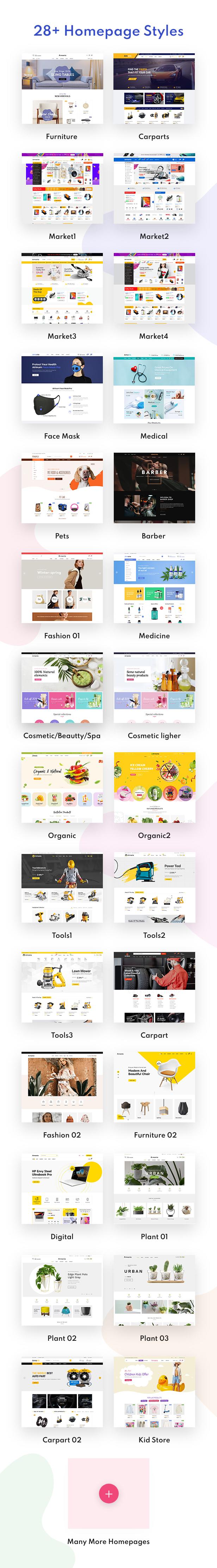 Armania - Fashion, Furniture, Organic, Multi-Purpose Food Elementor WooCommerce Theme (RTL Support) - 5