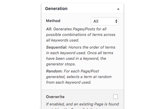 Page Generator Pro: Thế hệ nội dung mạnh mẽ