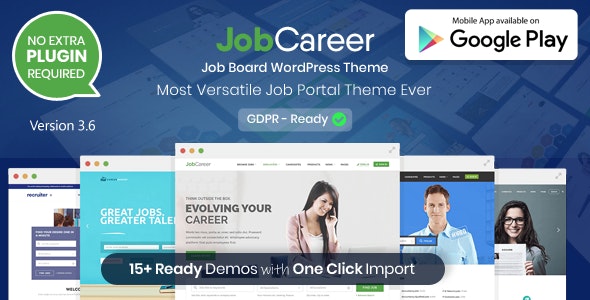 JobCareer |  WordPress Work Board Responsive Theme - Contacts & Company Listings