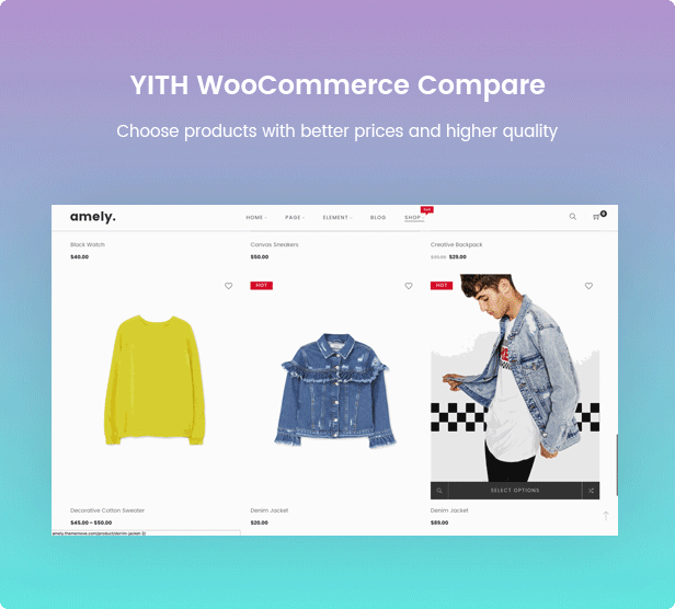 Thời trang WooCommerce WordPress Theme - YITH So sánh