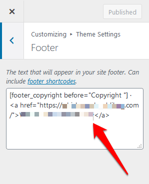 Cách chỉnh sửa Footer trong WordPress