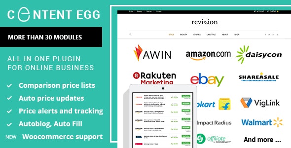 Content Egg - all in one plugin for Affiliate, Price Comparison, Deal sites - CodeCanyon Item for Sale