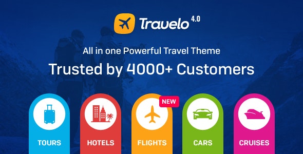 Travelo - WordPress đáp ứng đặt chỗ / đặt tour du lịch Theme - Bán lẻ du lịch