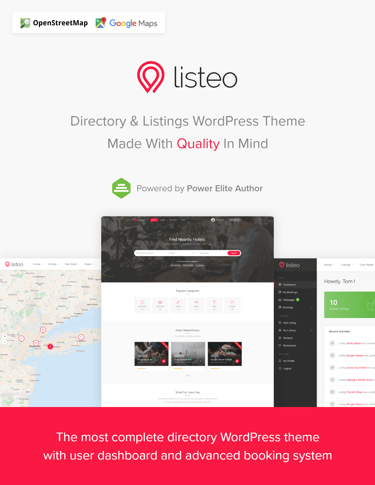 Listeo v1.8.16 NULLED - Directory & Listings With Booking - WordPress Theme