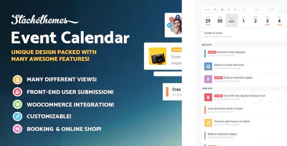 Stachethemes Event Calendar - WordPress Events Calendar Plugin - CodeCanyon Item for Sale