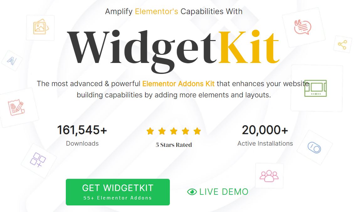WidgetKit Pro - Element For Elementor