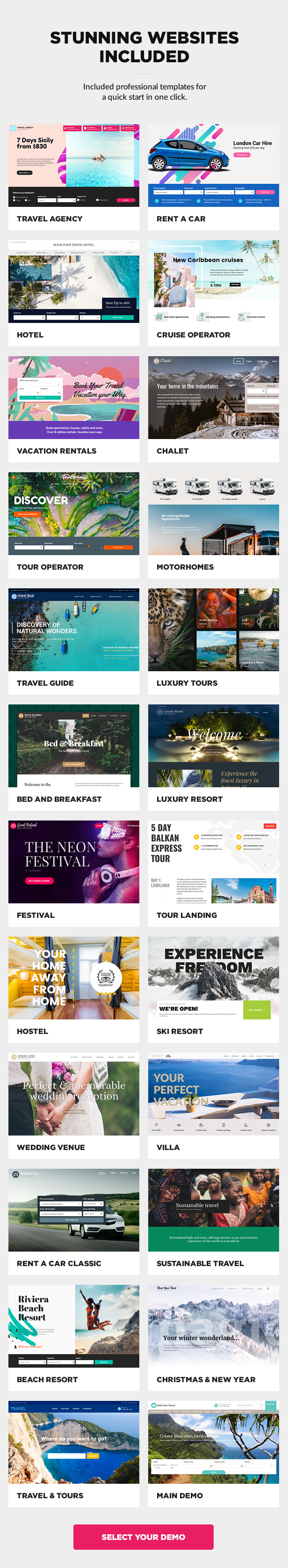 Book Your Travel - Online Booking WordPress Theme 8