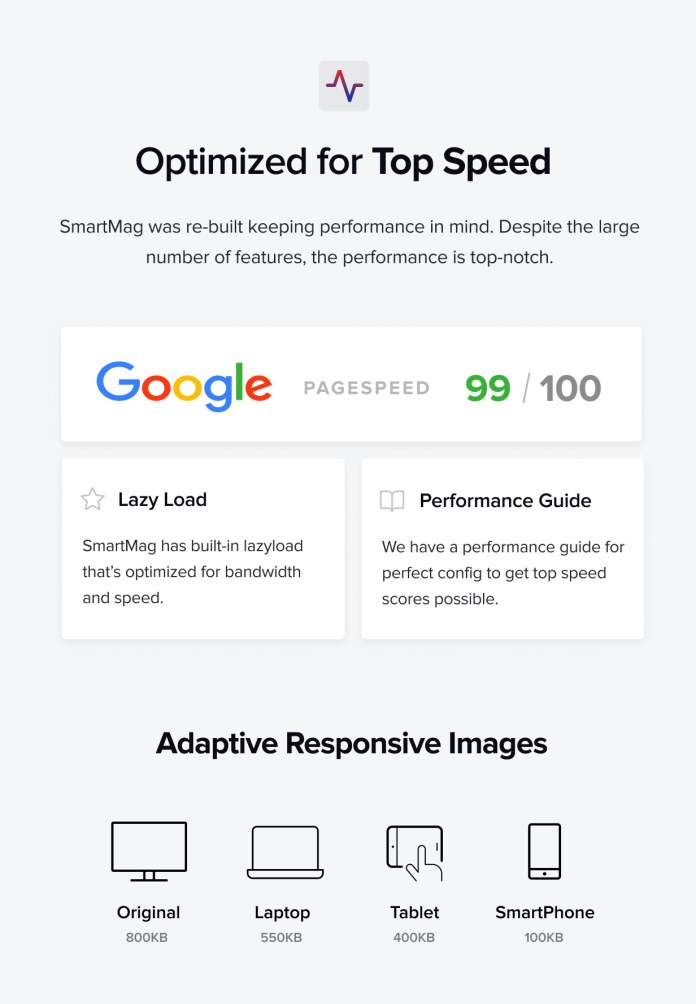 Tốc độ và hiệu suất cao nhất và Google AMP