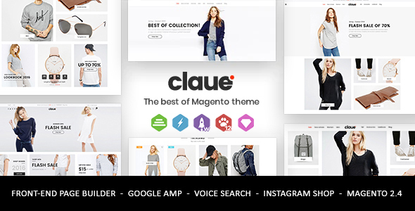 Download: Claue – Clean, Minimal Magento 2 and 1 Theme | Best Themes