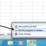 Không thể ghim chương trình vào thanh tác vụ trong Windows 7?