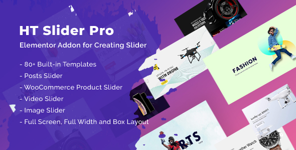 Download: HT Slider Pro For Elementor
