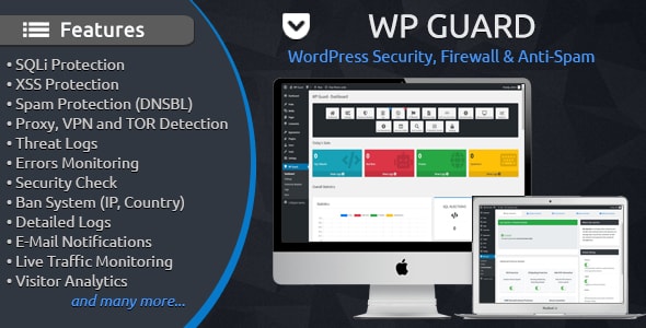 Download: WP Guard – Security, Firewall & Anti-Spam plugin for WordPress
