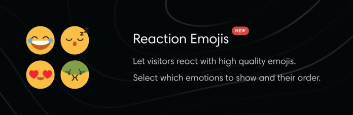 Theme với phản ứng emoji