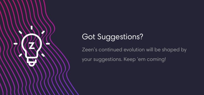 Gợi ý của người dùng Zeen