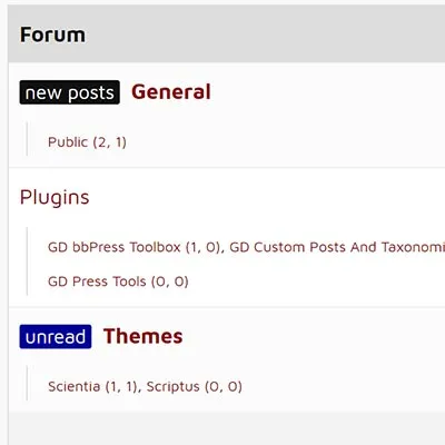 GD bbPress Toolbox Pro v6.7.1 NULLED - Dev4Press Plugins for WordPress