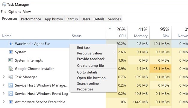 Cách giảm mức sử dụng CPU trên Windows 10