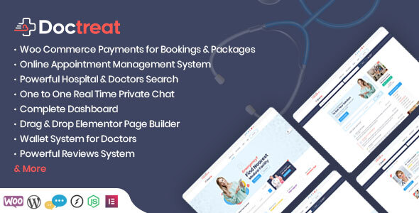 Download: Doctreat – Doctors Directory WordPress Theme