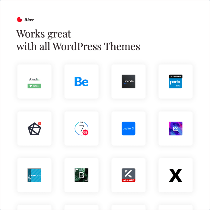 Hoạt động tốt với tất cả các Chủ đề WordPress