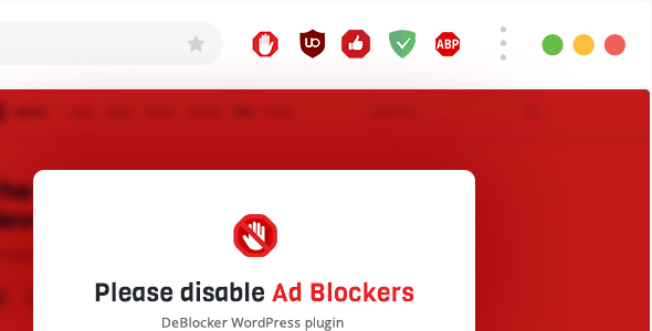 Download: DeBlocker – Anti AdBlock for WordPress