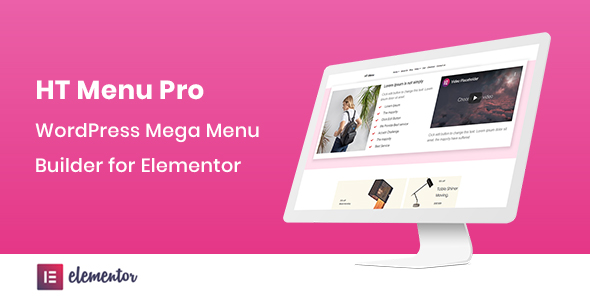 Download: HT Menu Pro – WordPress Mega Menu Builder for Elementor