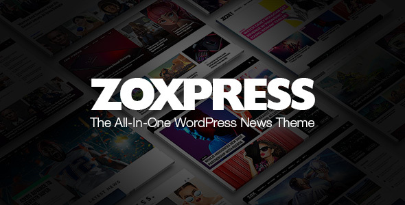 Download: ZoxPress – The All-In-One WordPress News Theme