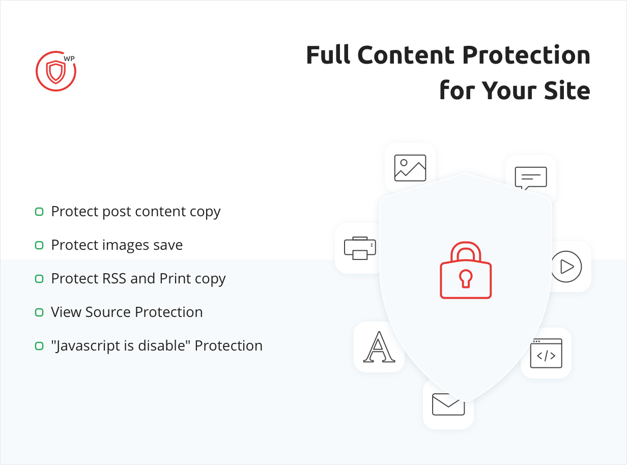 Content Protector for WordPress - Prevent Your Content from Being Copied 2