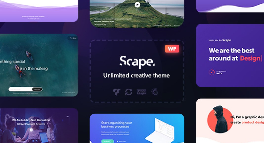 Download: Scape – Multipurpose WordPress theme