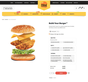 Lafka - WooCommerce Theme for Burger - Pizza & Giao đồ ăn - 7