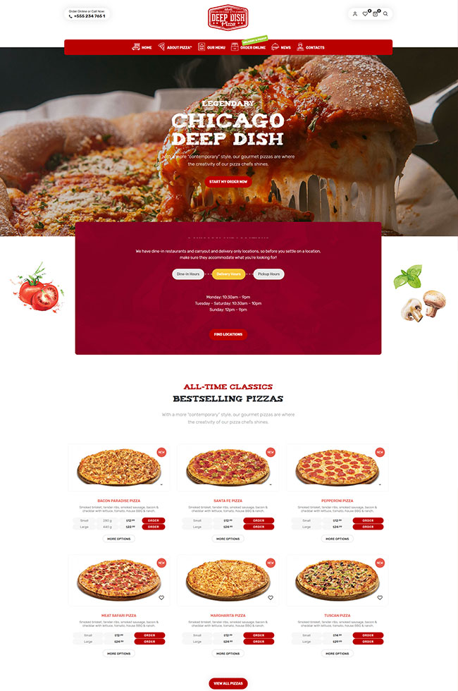 Lafka - WooCommerce Theme for Burger - Pizza & Giao đồ ăn - 11