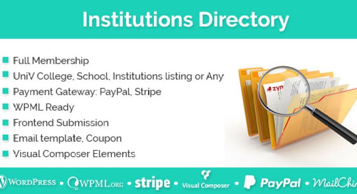 Institutions Directory WordPress Plugin