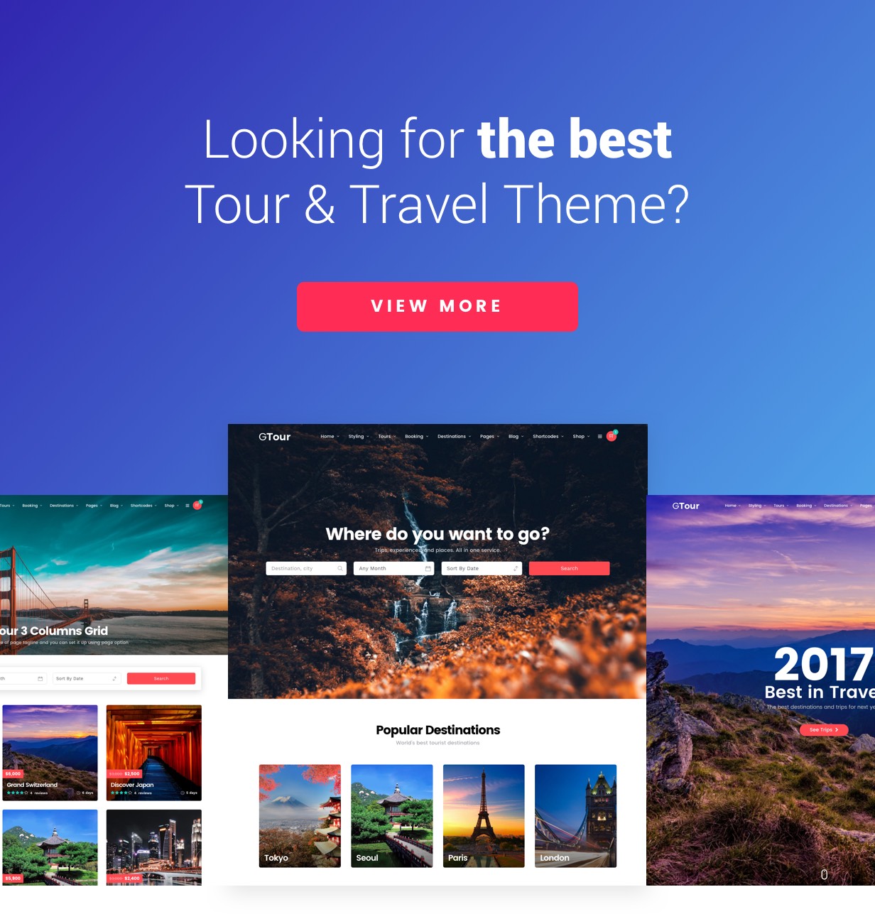 Altair Travel Agency WordPress Theme 1