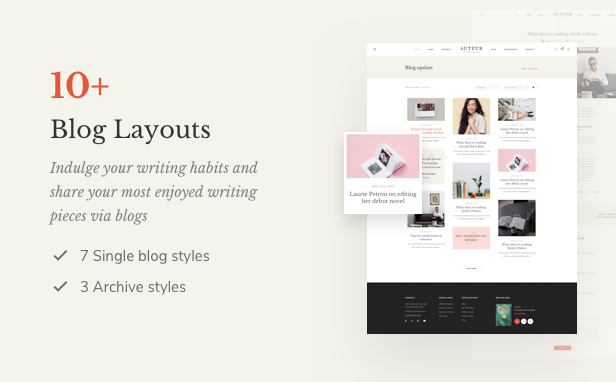Auteur – WordPress Theme for Authors and Publishers 2