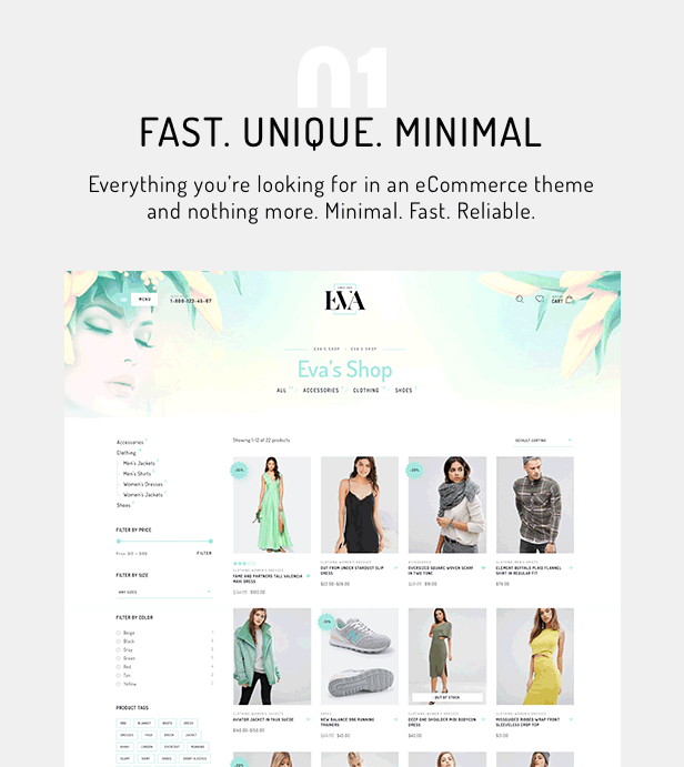 Eva - Fashion WooCommerce Theme 1